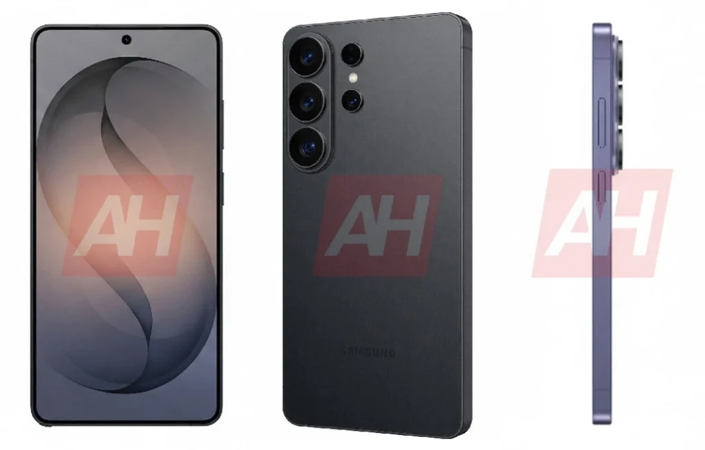 Galaxy S26 Ultra CAD render