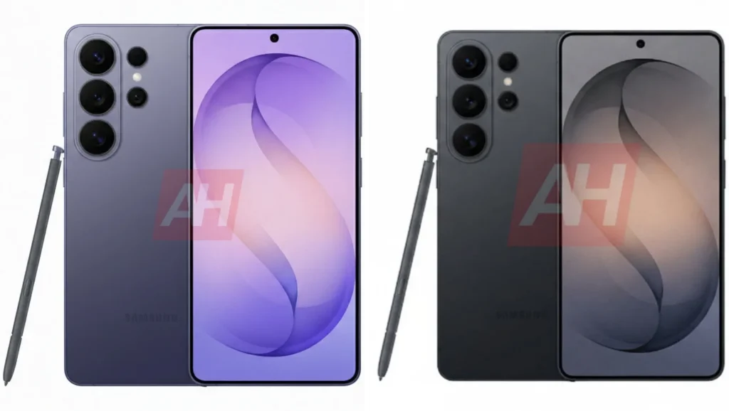 Galaxy S26 Ultra CAD renders