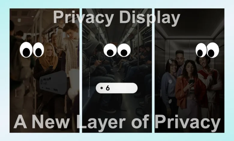 Samsung Privacy display feature