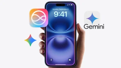 iPhone with Gemini