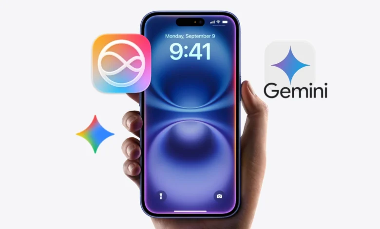 iPhone with Gemini