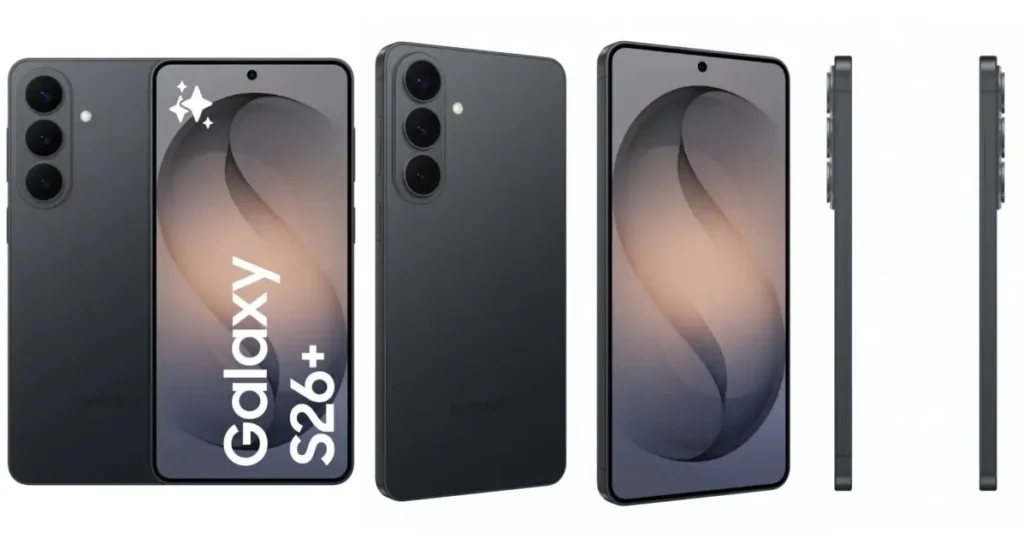 Galaxy S26 Plus renders
