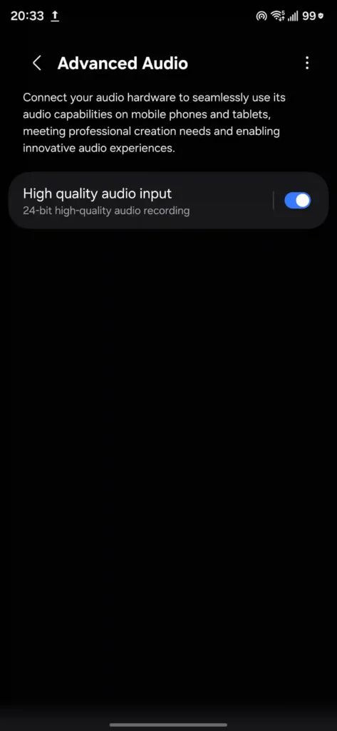 One UI 8.5 Audio 5