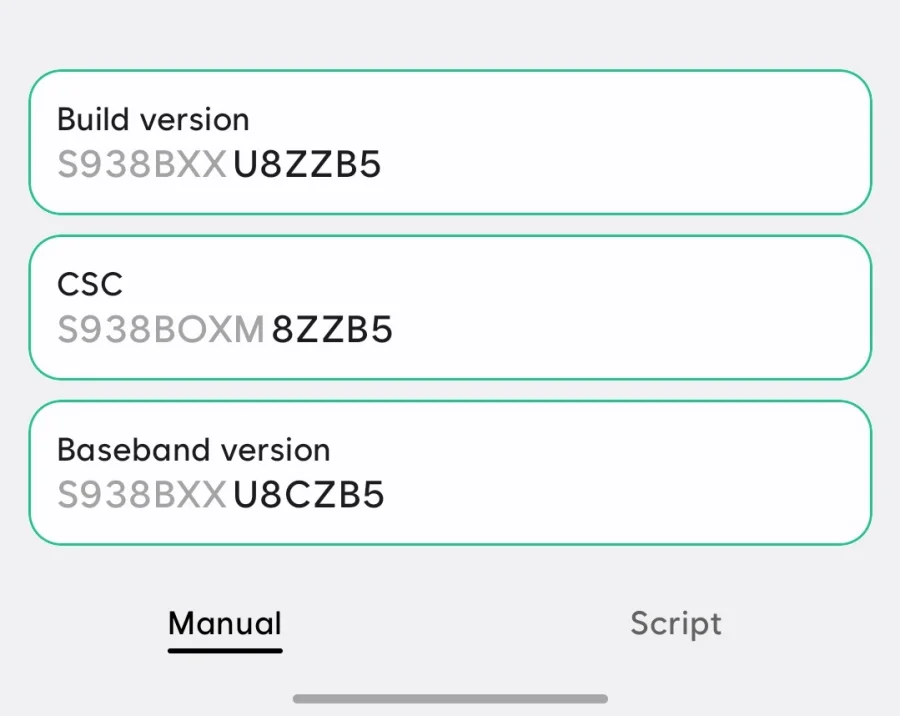One UI 8.5 beta 5 test firmware