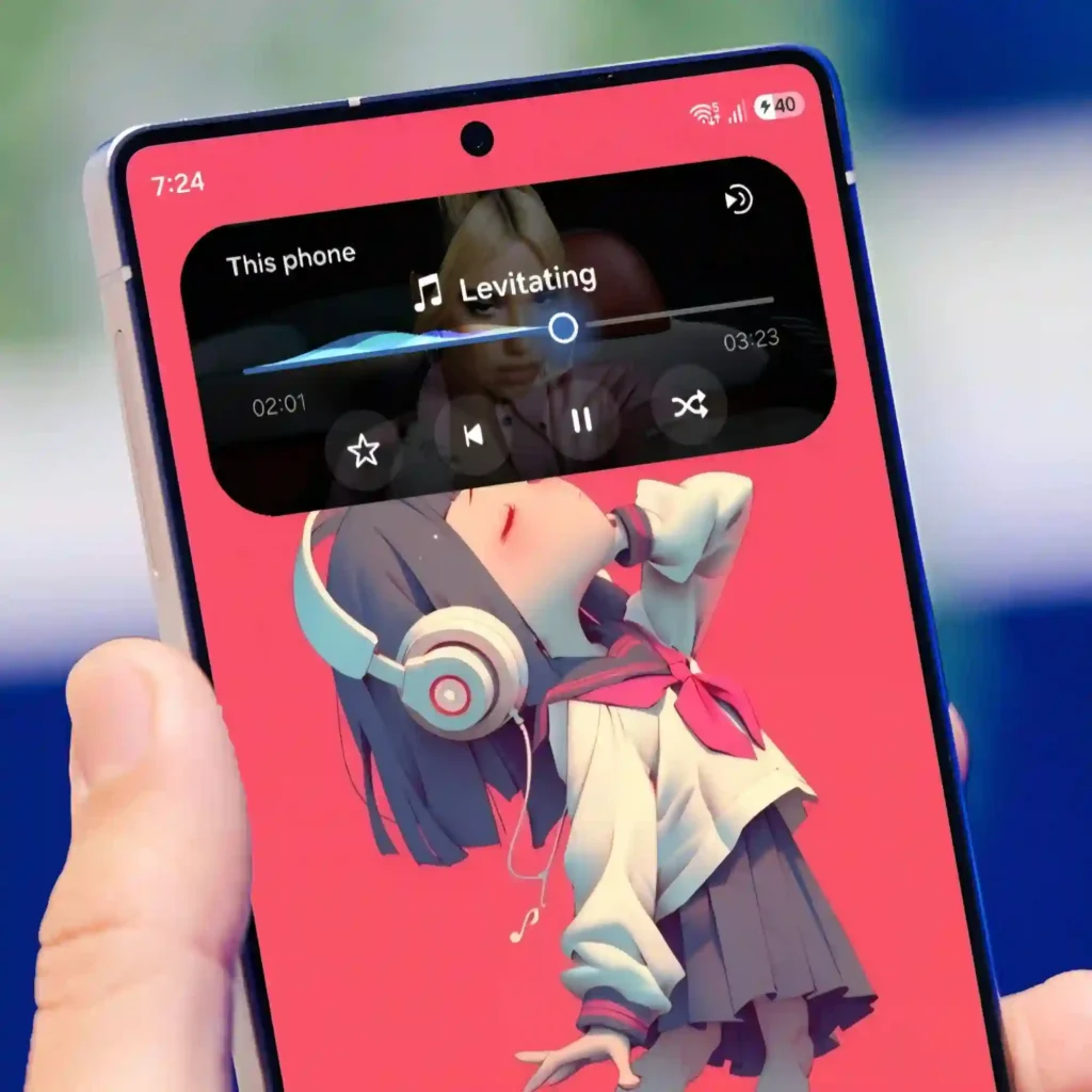 One UI 9 Music Bar Color