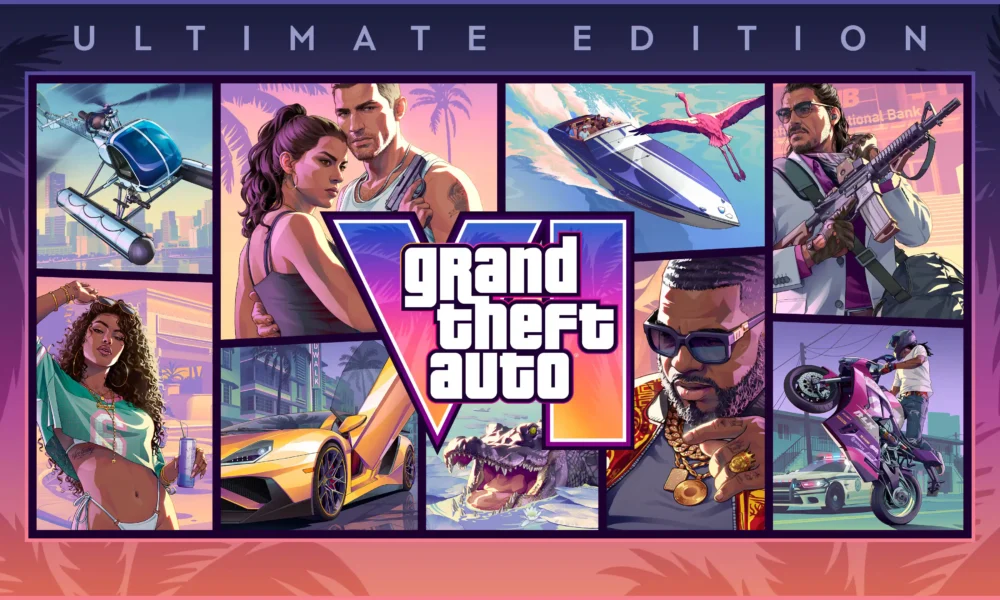 Grand Theft Auto 6 – physical edition box on retail store shelf