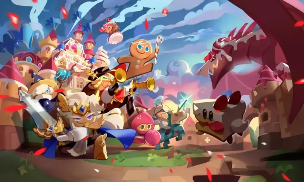 Cookie Run Kingdom codes - Cookies near the DevPlay coupon redemption screen