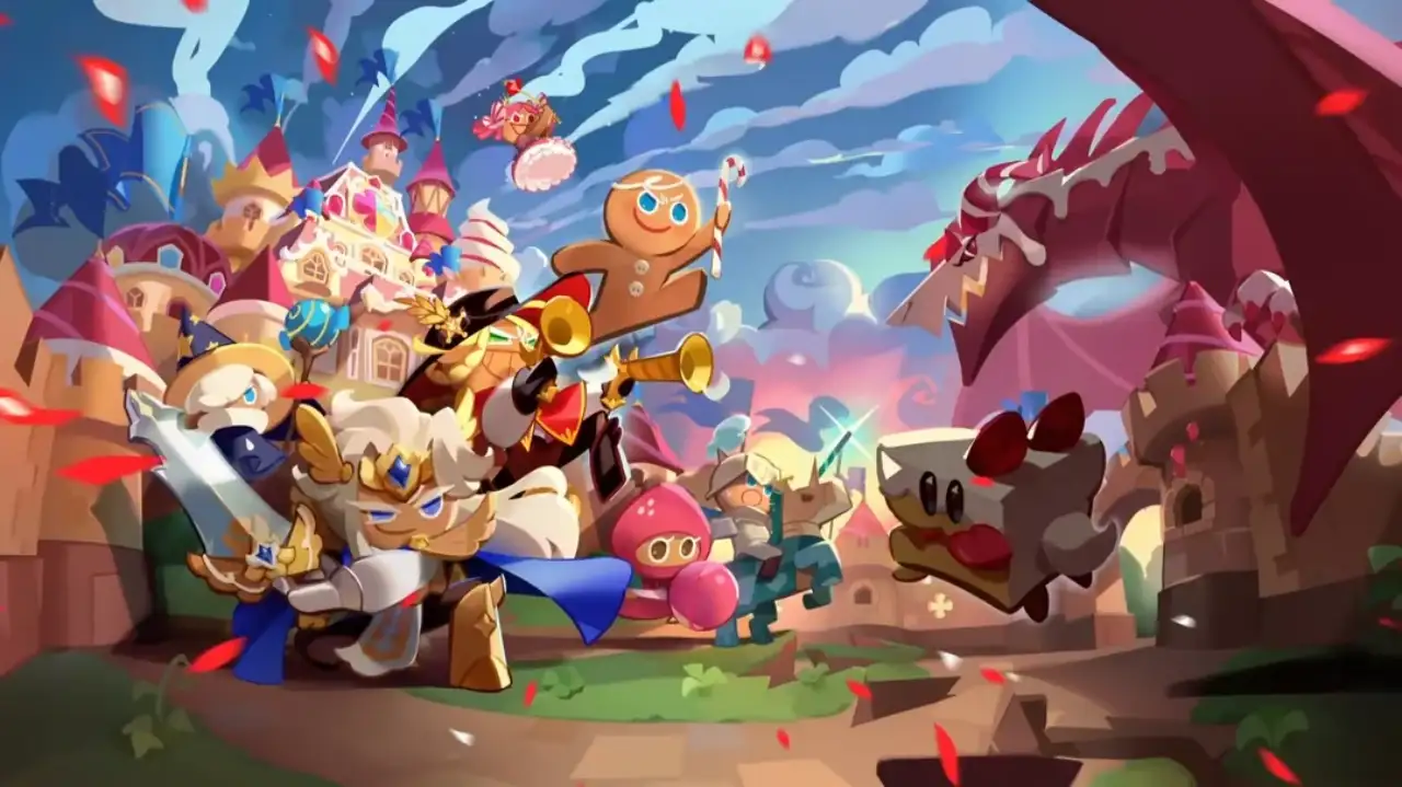 Cookie Run Kingdom codes - Cookies near the DevPlay coupon redemption screen