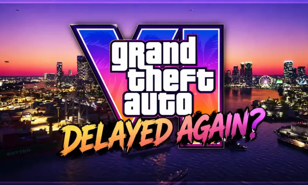 Grand Theft Auto VI key art featuring Vice City skyline