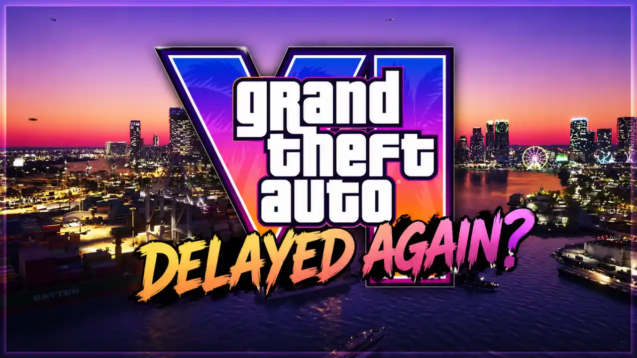 Grand Theft Auto VI key art featuring Vice City skyline