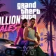 GTA 6 Vice City artwork with sales chart showing $5 billion launch week projection
