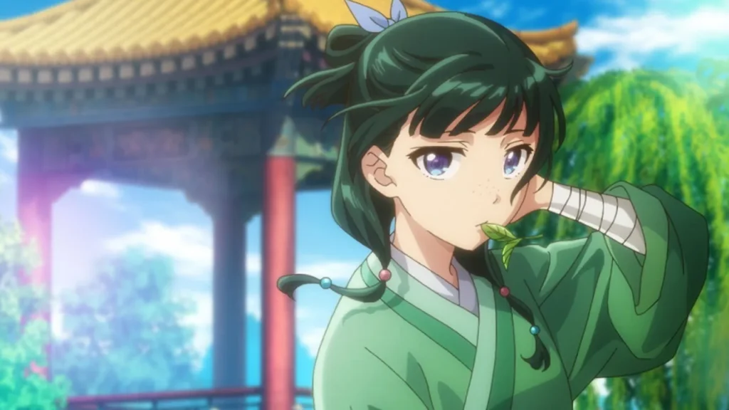 The Apothecary Diaries - Maomao investigating in the pleasure district