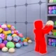 Clean the Squishies codes - player sorting squishy toys onto shelves