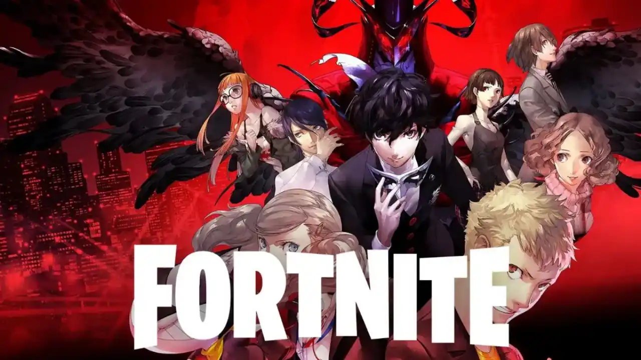 Persona 5 - Joker key art referenced in Fortnite collab leak