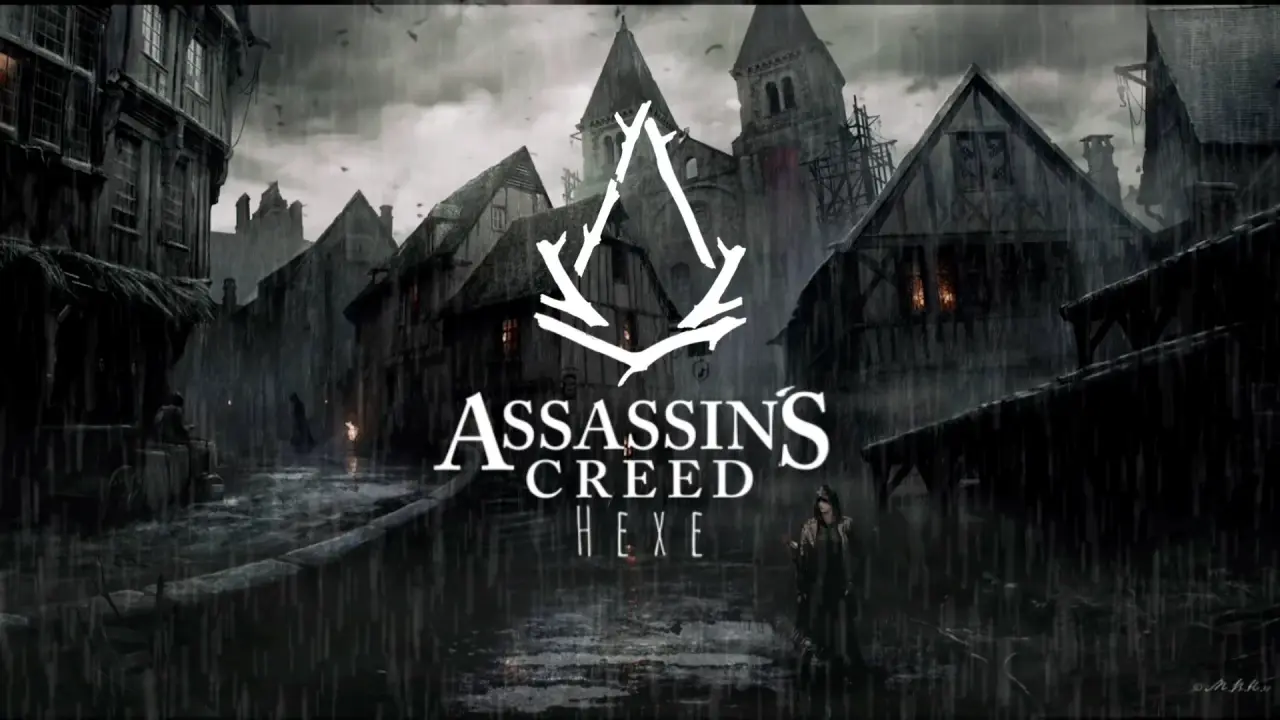 Assassin's Creed Hexe teaser logo shown at its 2022 reveal