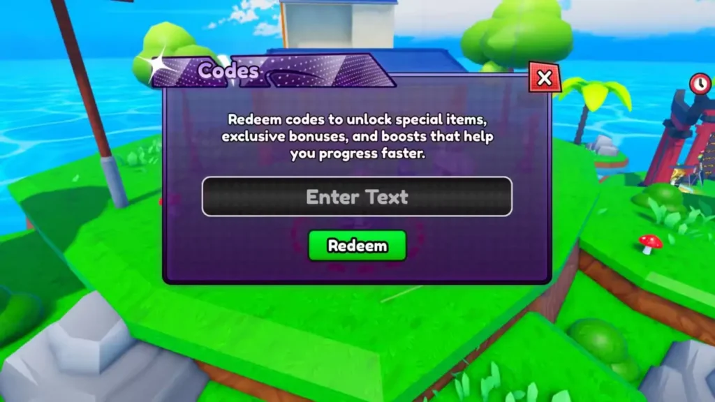 Anime Ultron Simulator - Codes icon and text entry box