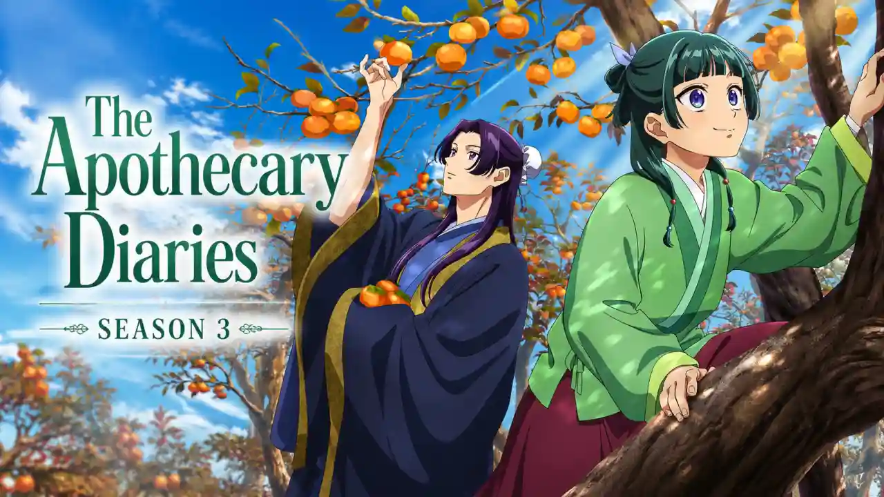 The Apothecary Diaries Season 3 - Maomao and Jinshi teaser art