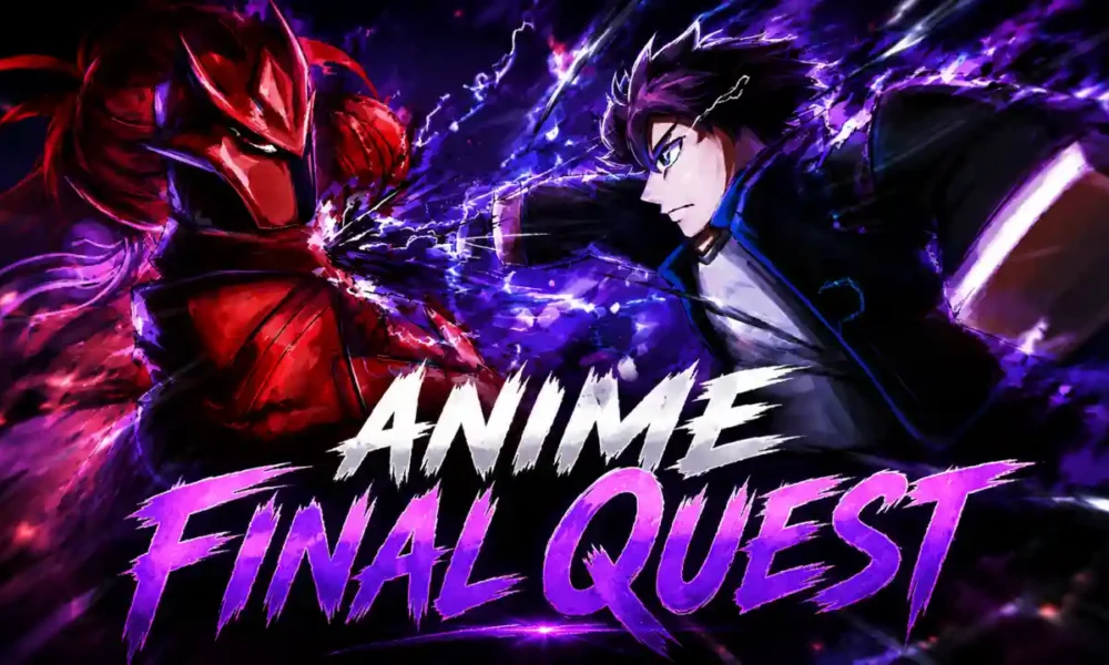 Anime Final Quest - custom anime warrior fighting in a dungeon