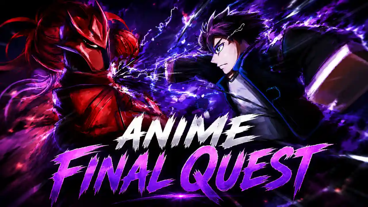 Anime Final Quest - custom anime warrior fighting in a dungeon