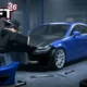 Drift 36 Roblox - car drifting through open-world city streets