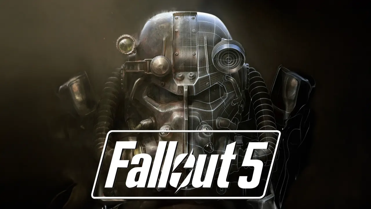 Fallout 5 pre-production announcement graphic with Bethesda Game Studios logo