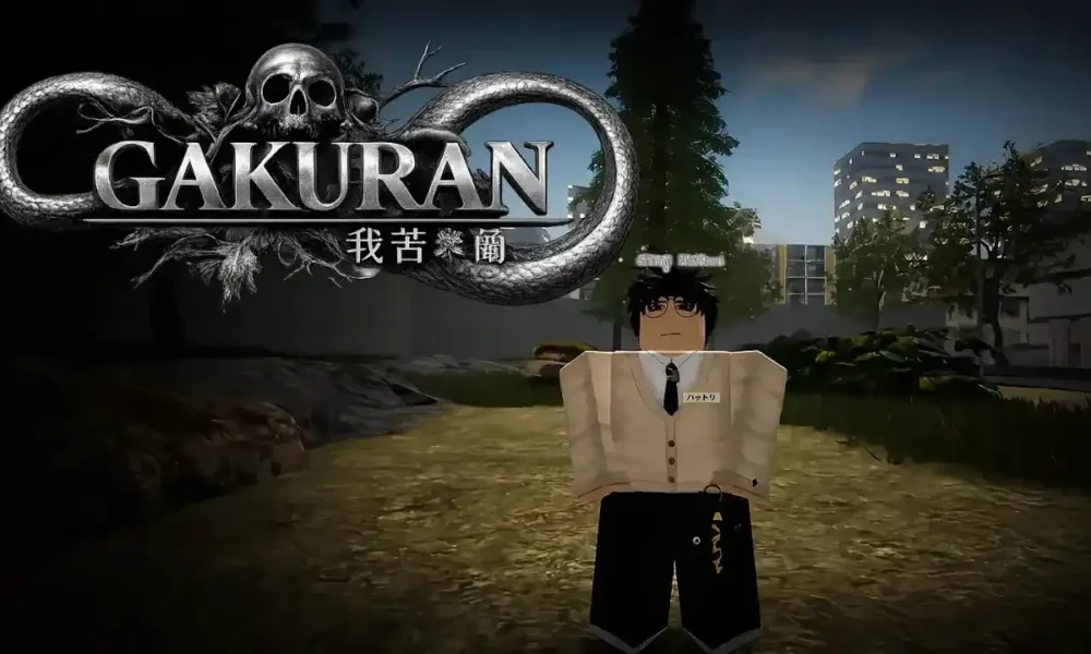Gakuran Roblox - student character customization menu.