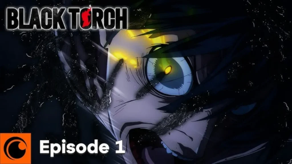 Black Torch anime Episode 1 scene featuring the Bureau of Espionage