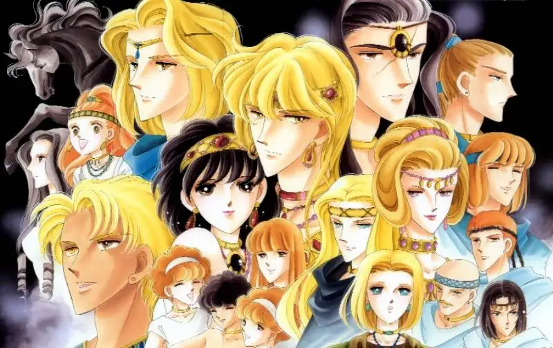 Red River anime — Hittite palace where Yuri is first held captive