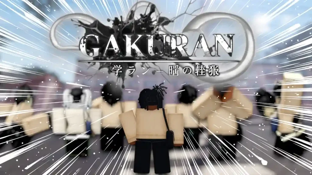 Gakuran Roblox - punch-slam-stomp combo landing on an opponent.