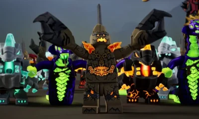 Ninjago Dragons Rising Season 4 - Lloyd and new Elemental Monster villains
