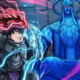 Anime Rails Roblox - warrior facing the Shadow Dragon