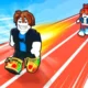 Speed Training codes - character racing on a track