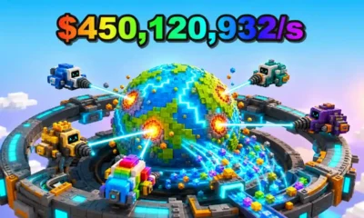 Mine a Planet codes - drone fleet mining a voxel planet