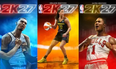 NBA 2K27 cover athletes Wembanyama Clark Rose editions