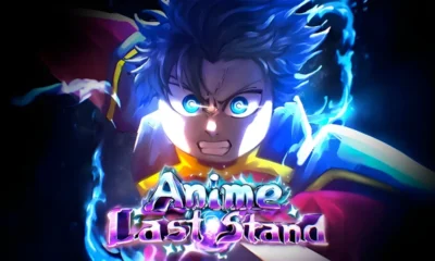 Anime Last Stand codes screen showing the redeem text box on Roblox