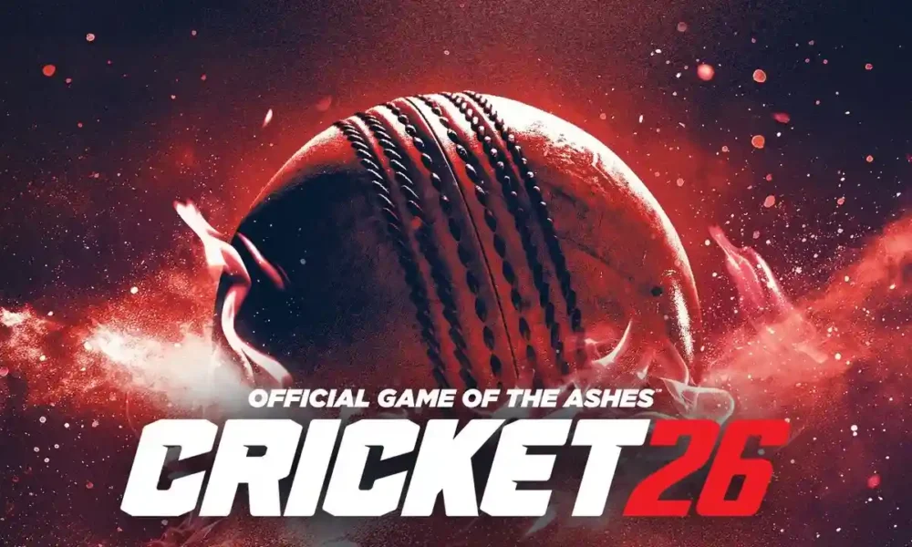 Cricket 26 - batter facing a bowler during an Ashes match