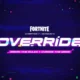 Fortnite Chapter 7 Season 4 Override logo with glitch effect