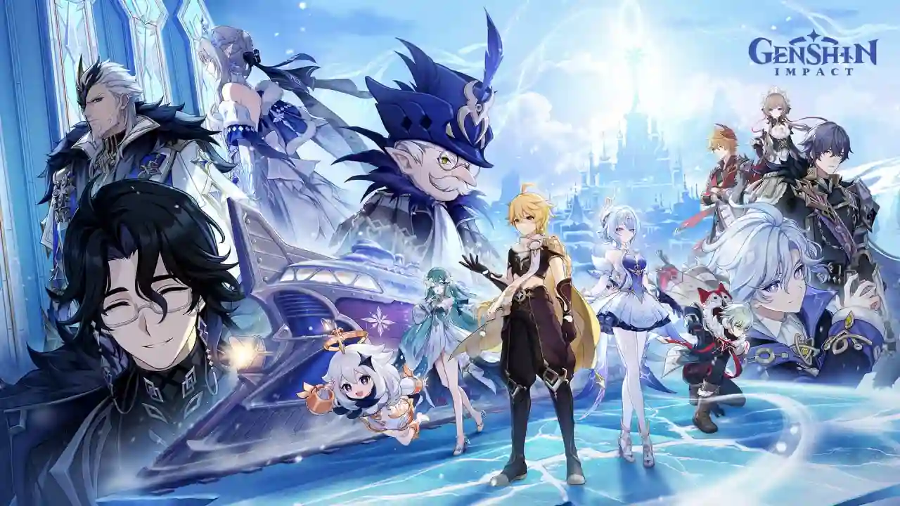 Genshin Impact 7.0 Snezhnaya region key art