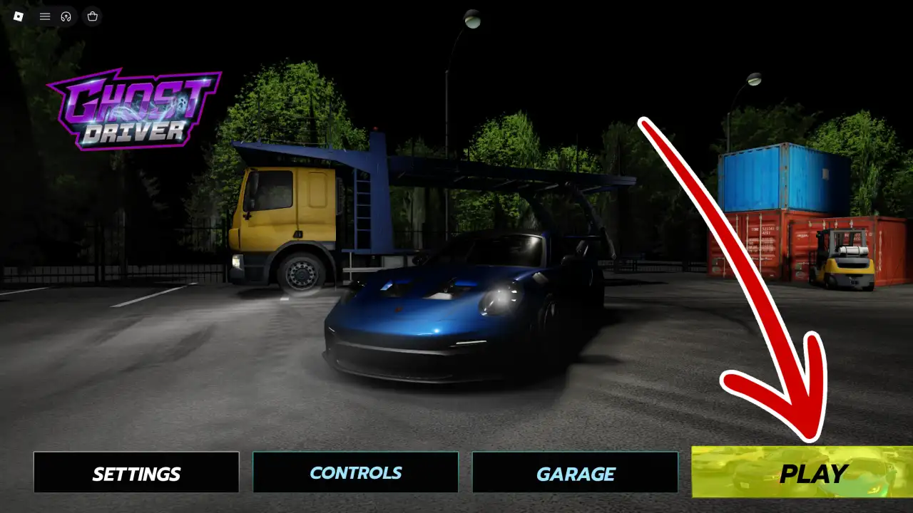 Ghost Driver codes — in-game store and rewards tab