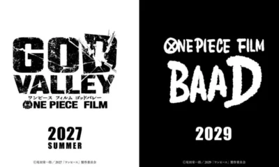 One Piece Film: God Valley — announcement teaser artwork for the 2027 movie