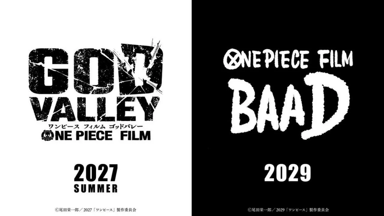 One Piece Film: God Valley — announcement teaser artwork for the 2027 movie
