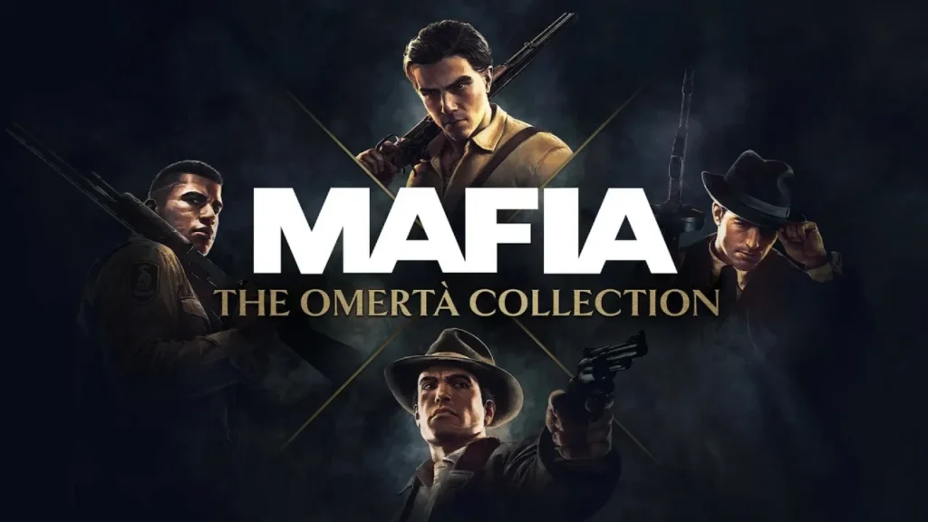 Mafia Definitive Edition Omertà Collection box art all four titles