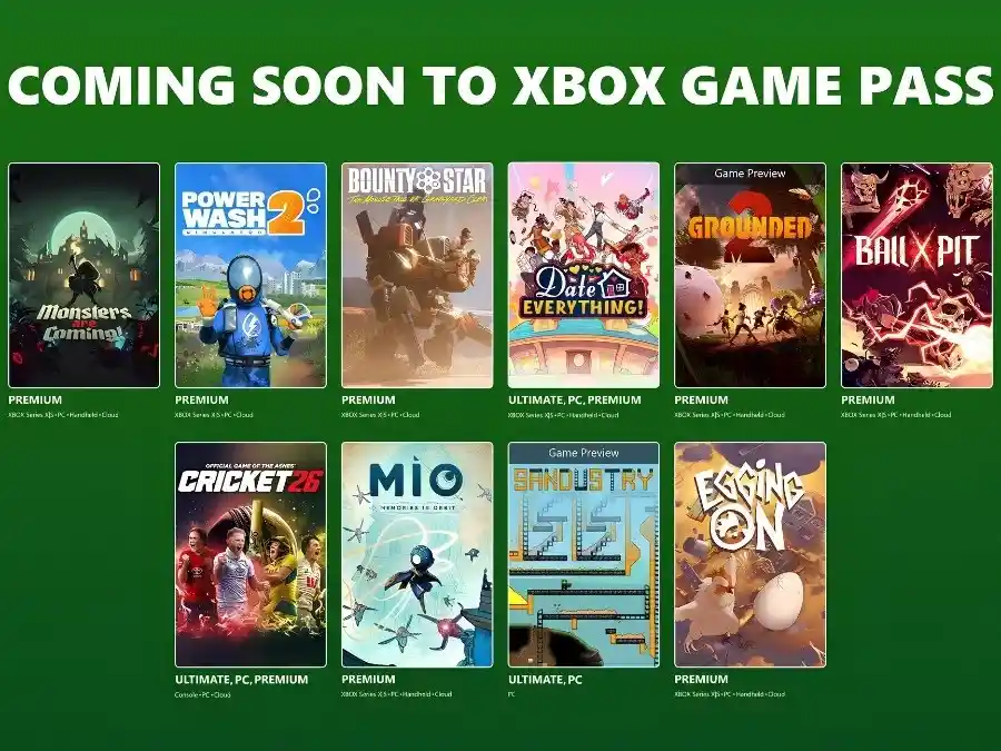 Cricket 26 - Xbox Game Pass August 2026 lineup announcement