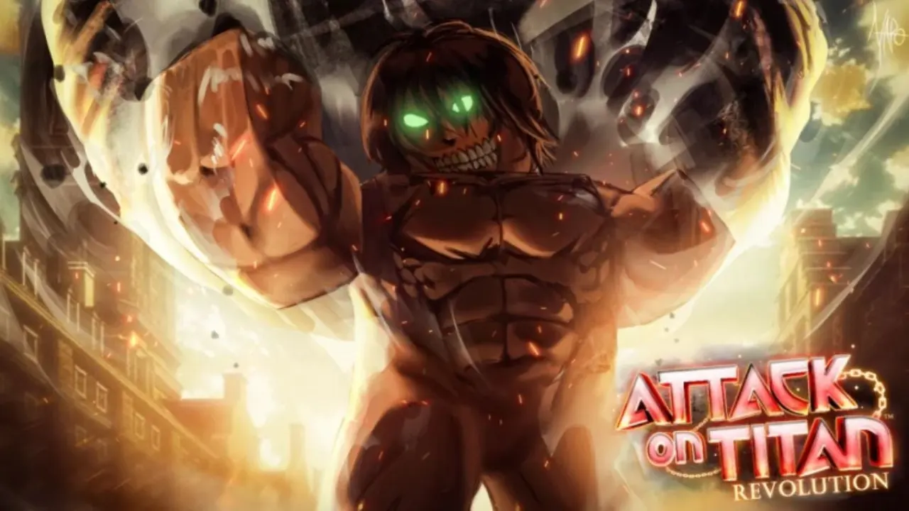 Attack on Titan Revolution ODM gear combat gameplay screenshot