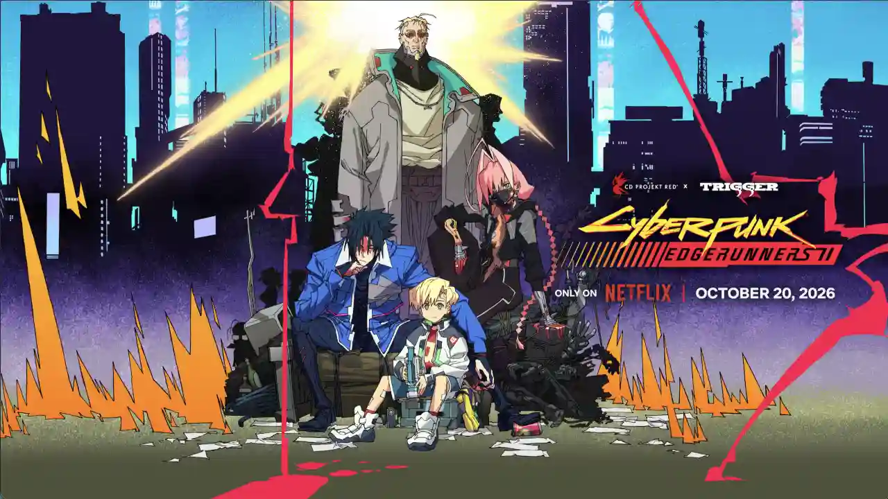 Cyberpunk Edgerunners 2 new cast in a Night City trailer still