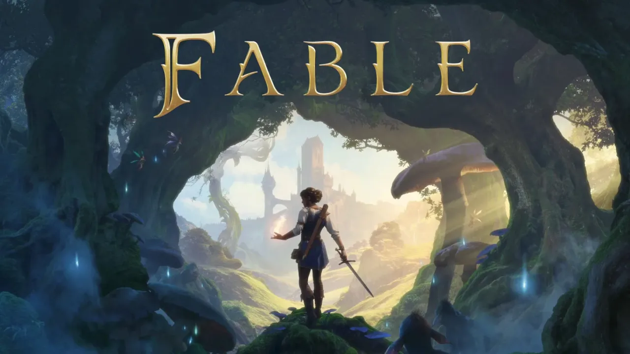Fable PS5 key art showing Albion open world
