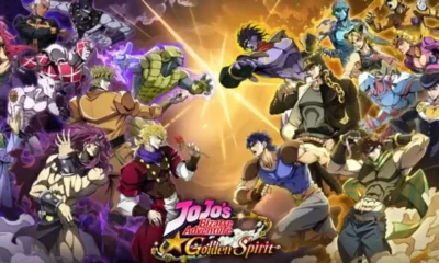 JoJo Golden Spirit Stand user character roster screenshot