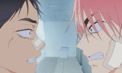 Quiet Please anime Yi-hyuk and Mid-eum confrontation scene
