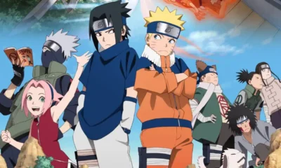 New Naruto anime — Team 7 key visual for the 20th Anniversary special