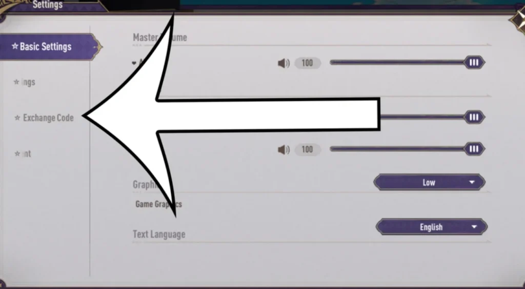 JoJo Golden Spirit mobile game code redemption menu